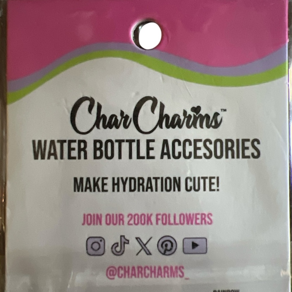 5 for $15 - Char Charms Flower Handle Charm - Picture 2 of 4